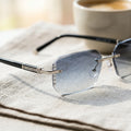 Clarvio Visio eyewear on a tabletop